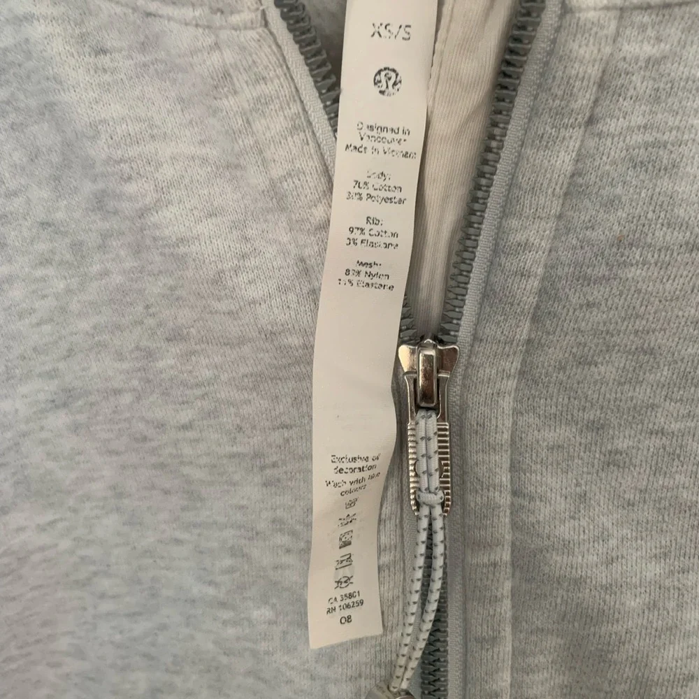 Lululemon Oversized Scuba Half Zip - Picture 3 of 4
